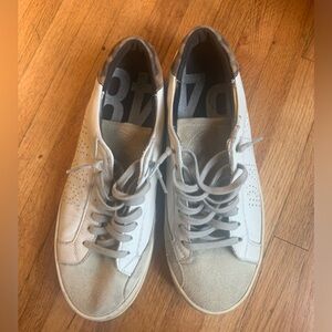 P448 sneakers leopard print back detail size 40 vguc